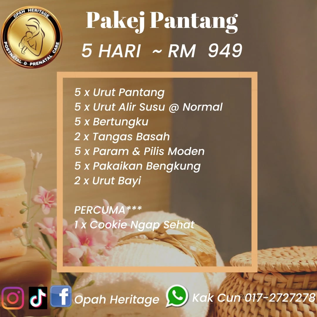 Pakej Pantang 5 Hari