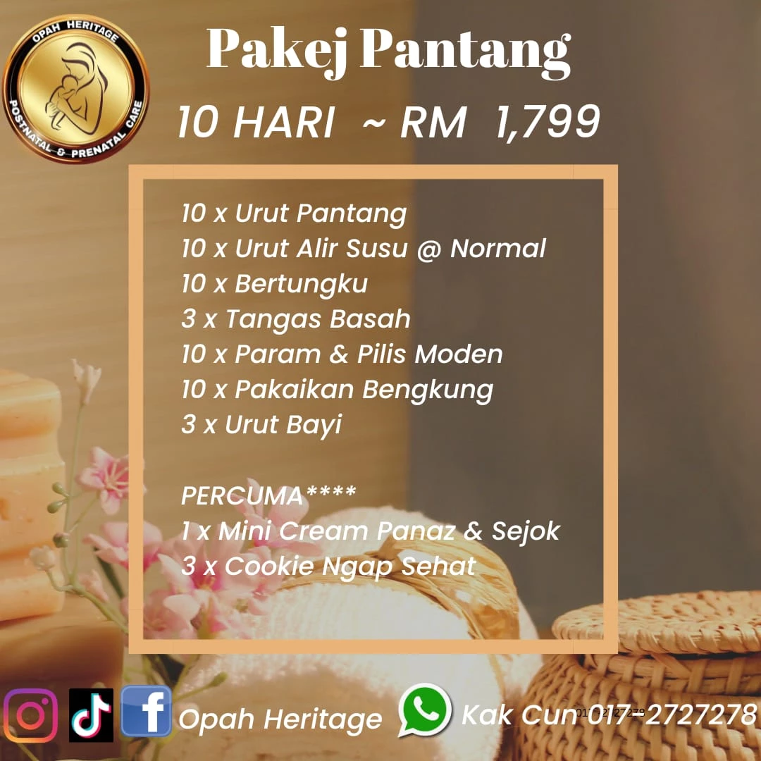 Pakej Pantang 10 Hari